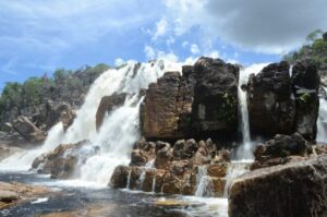 Cachoeira das Capivaras na Chapada dos Veadeiros