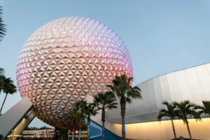 Globo do Epcto Center, no Walt Disney World, em Orlando
